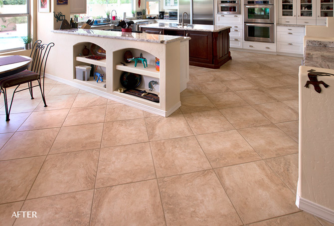 Porcelain Tile Installed in Scottsdale, AZ