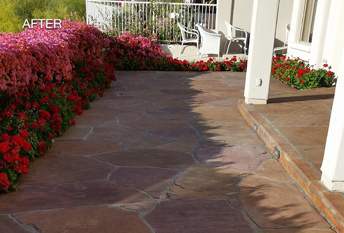 Flagstone Sealing Phoenix AZ