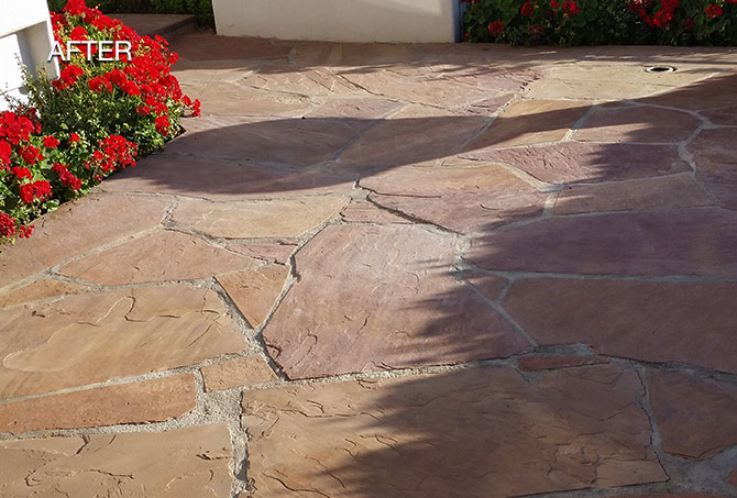 Flagstone Cleaned Phoenix AZ