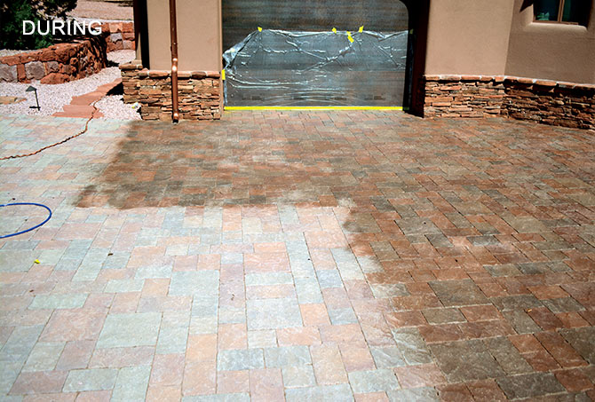 Concrete Pavers Restoration