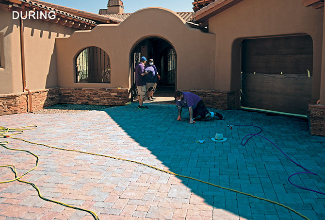 Pavers Stripping