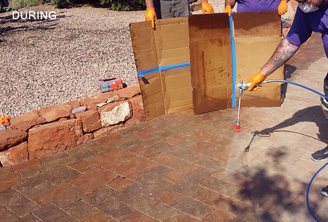 Sealing Pavers