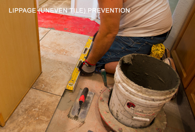 Tile Lippage Prevention