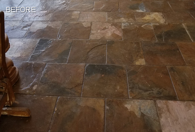 Tempe AZ Damaged Slate