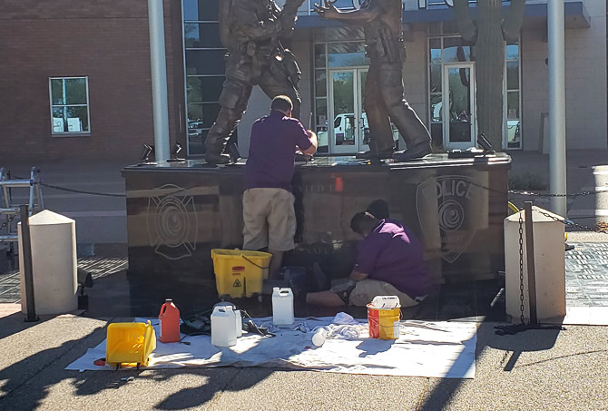 Granite Memorial Repair