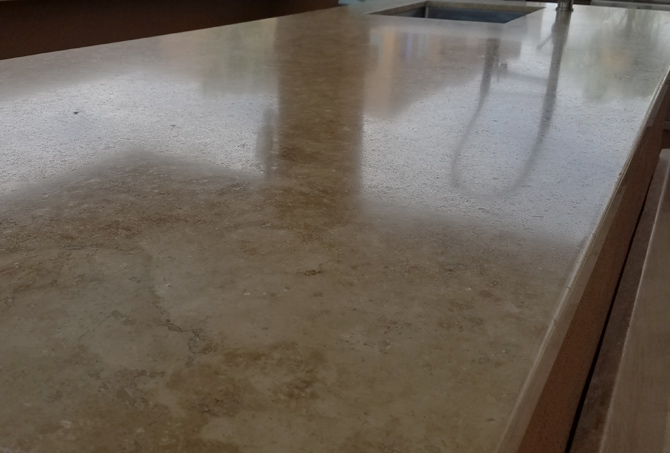 Travertine Polishing