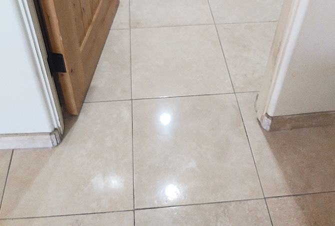 Travertine Honing and Polishing