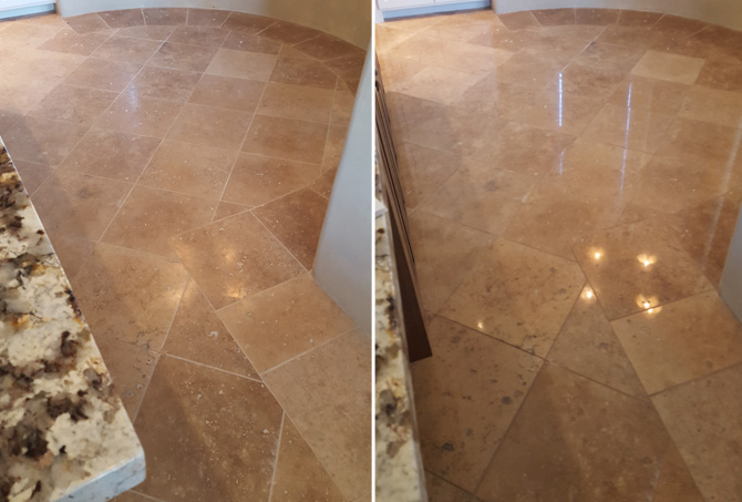 Travertine Refinishing