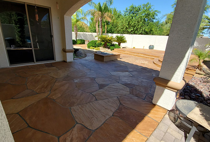 Flagstone Installation Scottsdale AZ