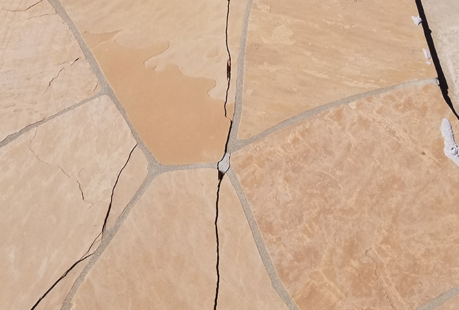 Flagstone Cracks