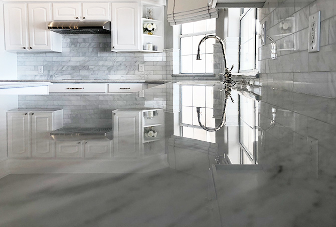 MORE™ Anti-Etch™ Marble Kitchen Countertops