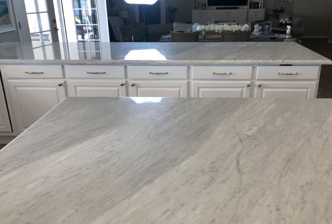 MORE™ Anti-Etch™ Marble Kitchen Countertops