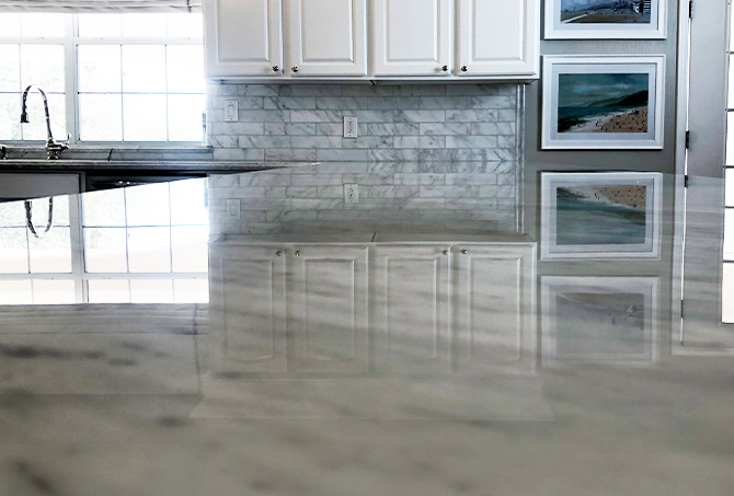 MORE™ Anti-Etch™ Marble Kitchen Countertops