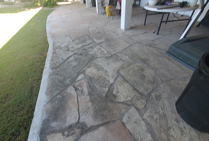 Flagstone Improper Sealer