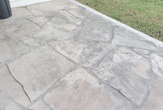 Flagstone Improper Sealer