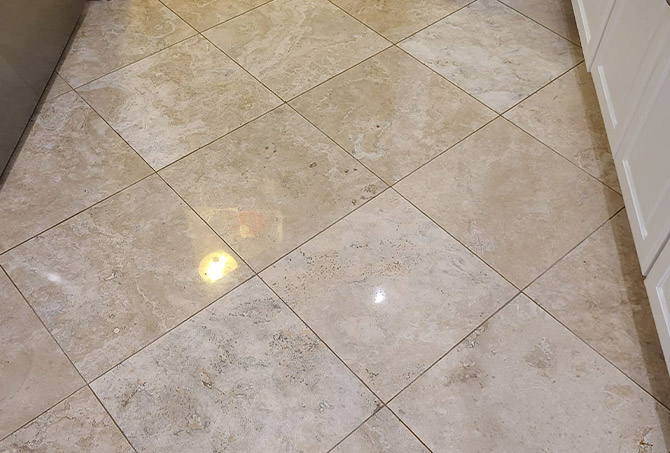 Polished Travertine