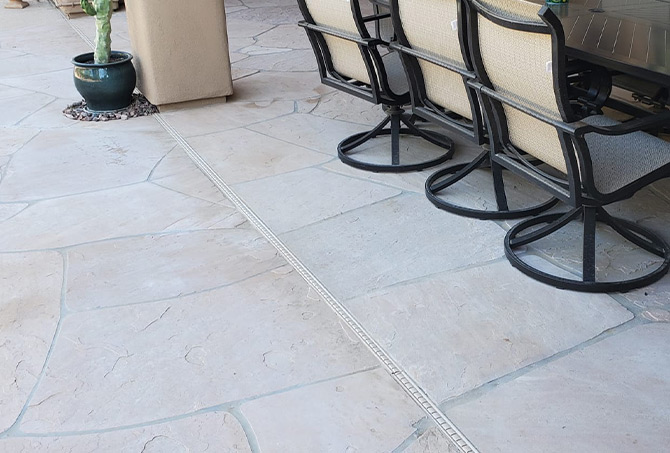 Improper Flagstone Sealer