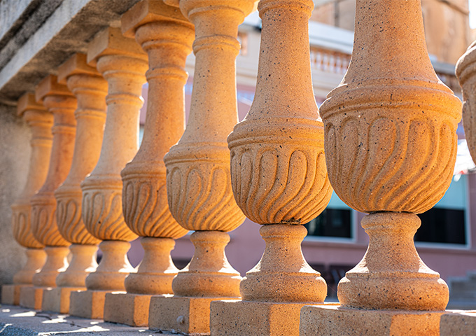 cantera stone columns