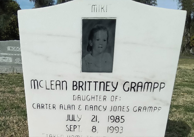 Gravestone restored