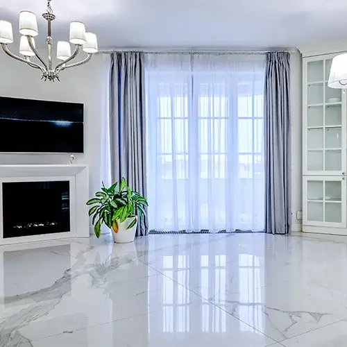 Polished Marble Floor