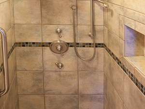 Travertine Shower Restoration