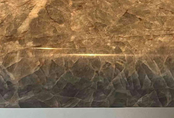 Here is a close look at the granite AFTER restoration.