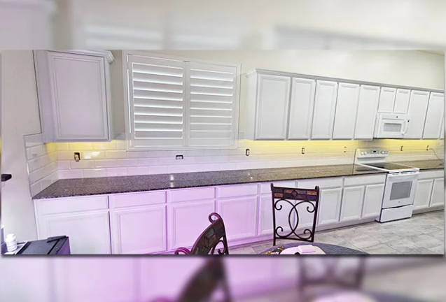 Here is the gorgeous new kitchen backsplash