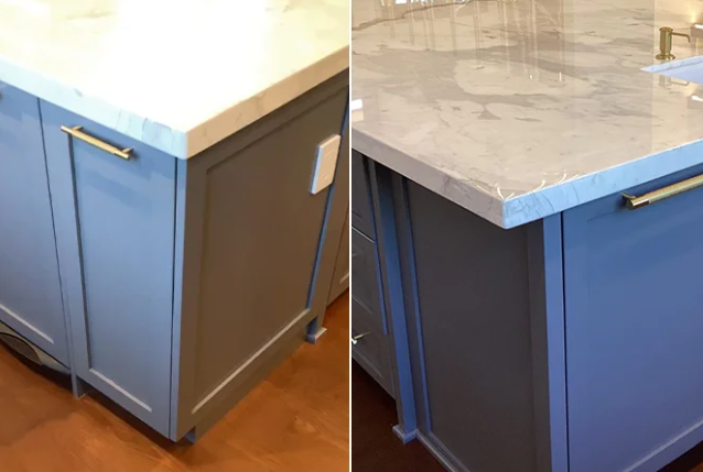 BEFORE (left) and AFTER (right)